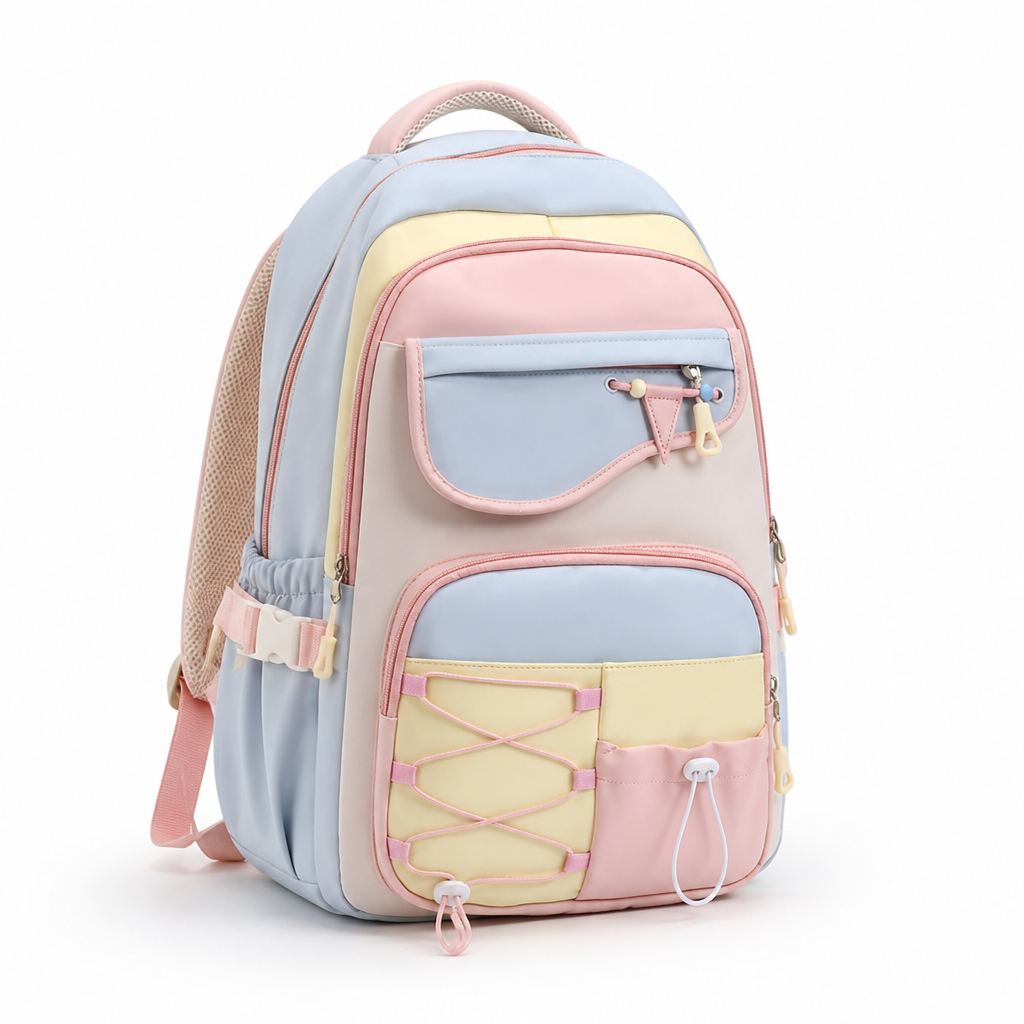 Water-Resistant Spacious School Backpack (Padded Straps)