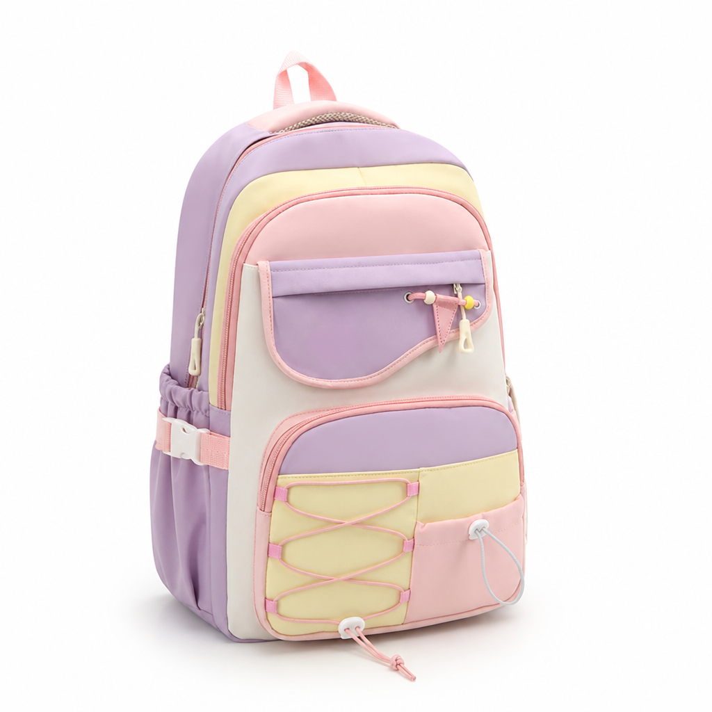 Water-Resistant Spacious School Backpack (Padded Straps)