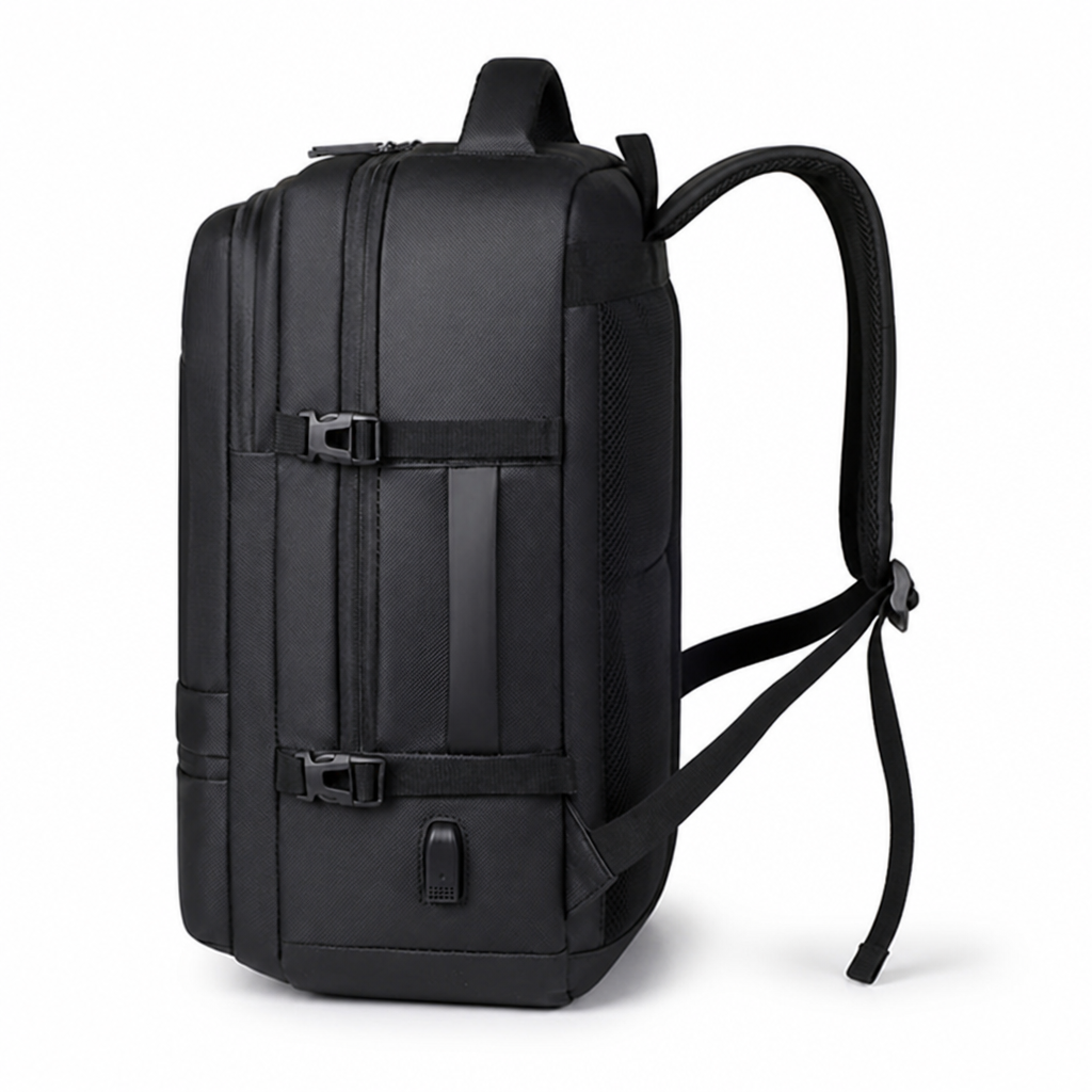 Water-Resistant USB Charging Laptop Backpack