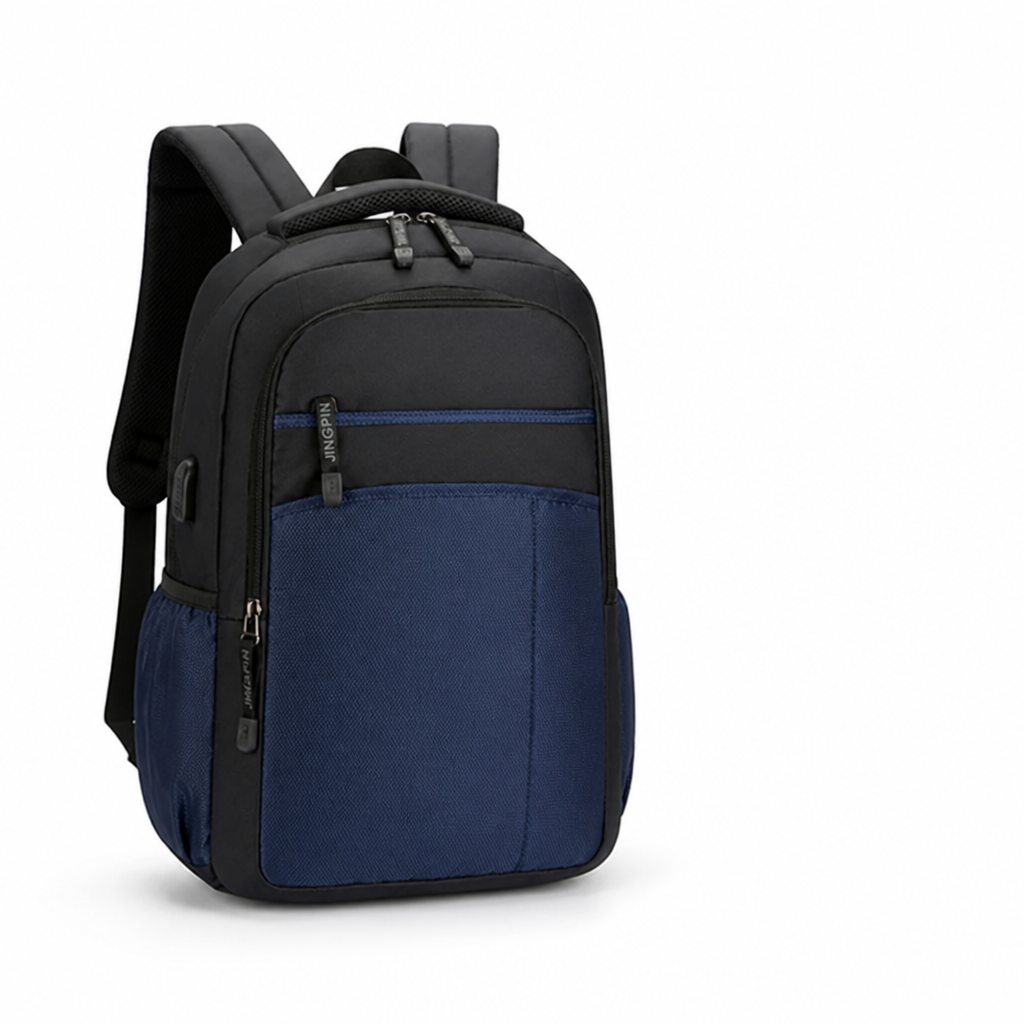 Water-Resistant USB Charging Laptop Backpack (Fits 15.6in)