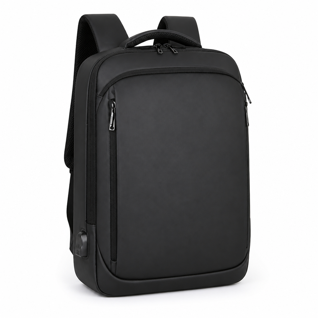 Water-Resistant USB Charging Padded Laptop Backpack