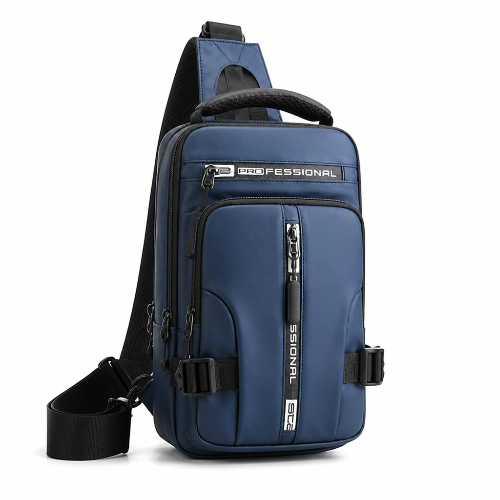 Waterproof Anti-Theft Shoulder Bag With USB Port