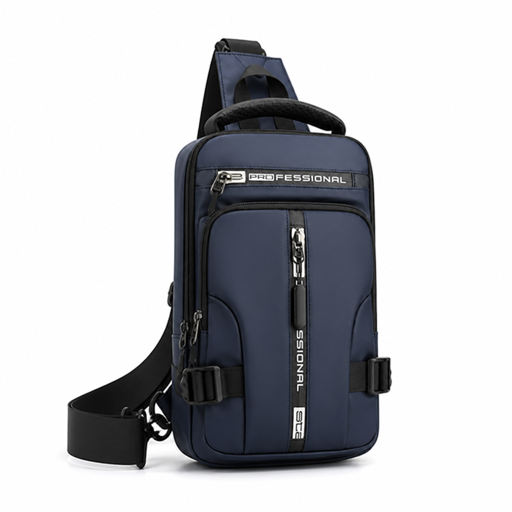 Waterproof Anti-Theft Shoulder Bag With USB Port