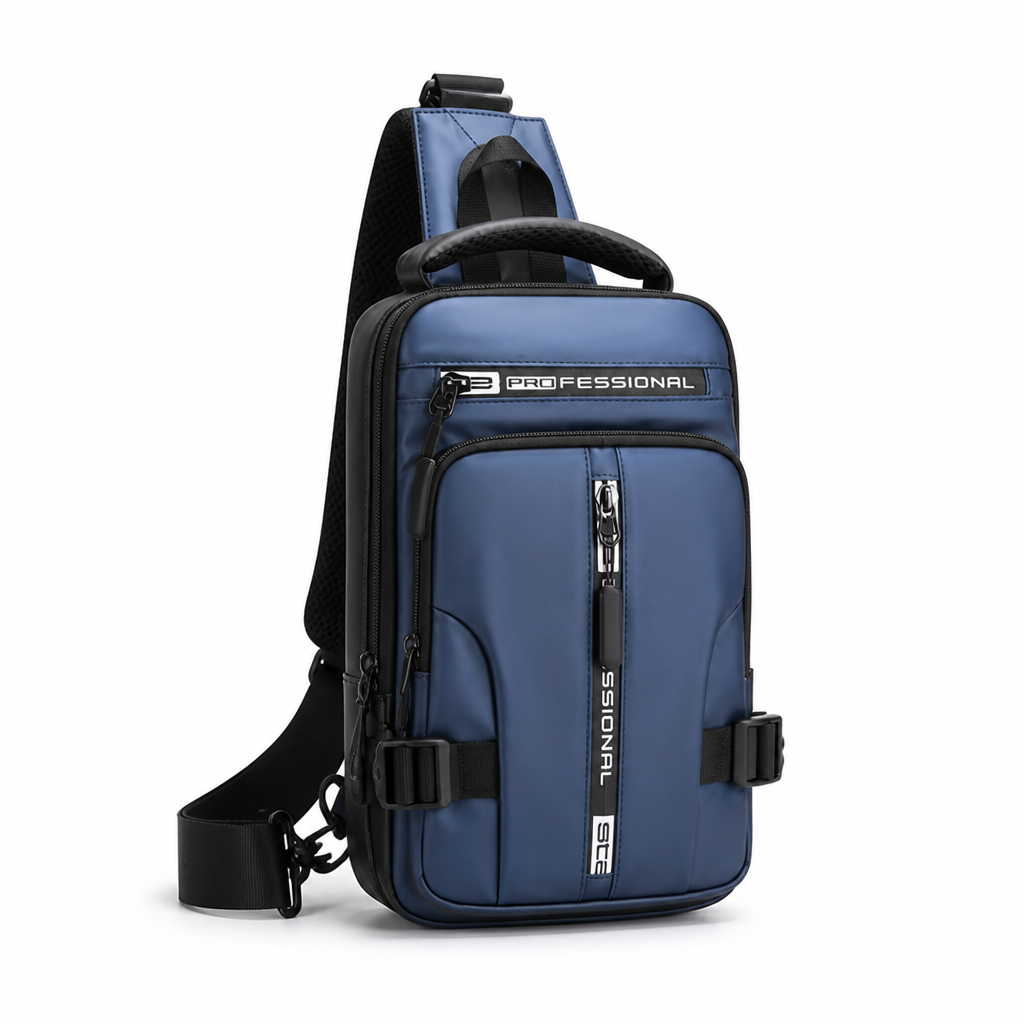 Waterproof Anti-Theft Shoulder Bag With USB Port