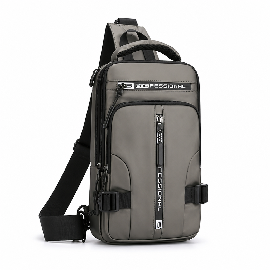 Waterproof Anti-Theft Shoulder Bag With USB Port