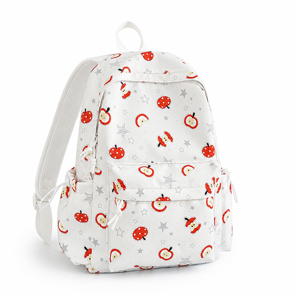 Waterproof Character-Print School Backpack
