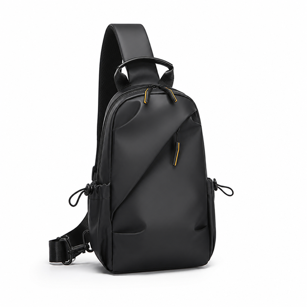 Waterproof Compact Multi-Compartment Sling Bag