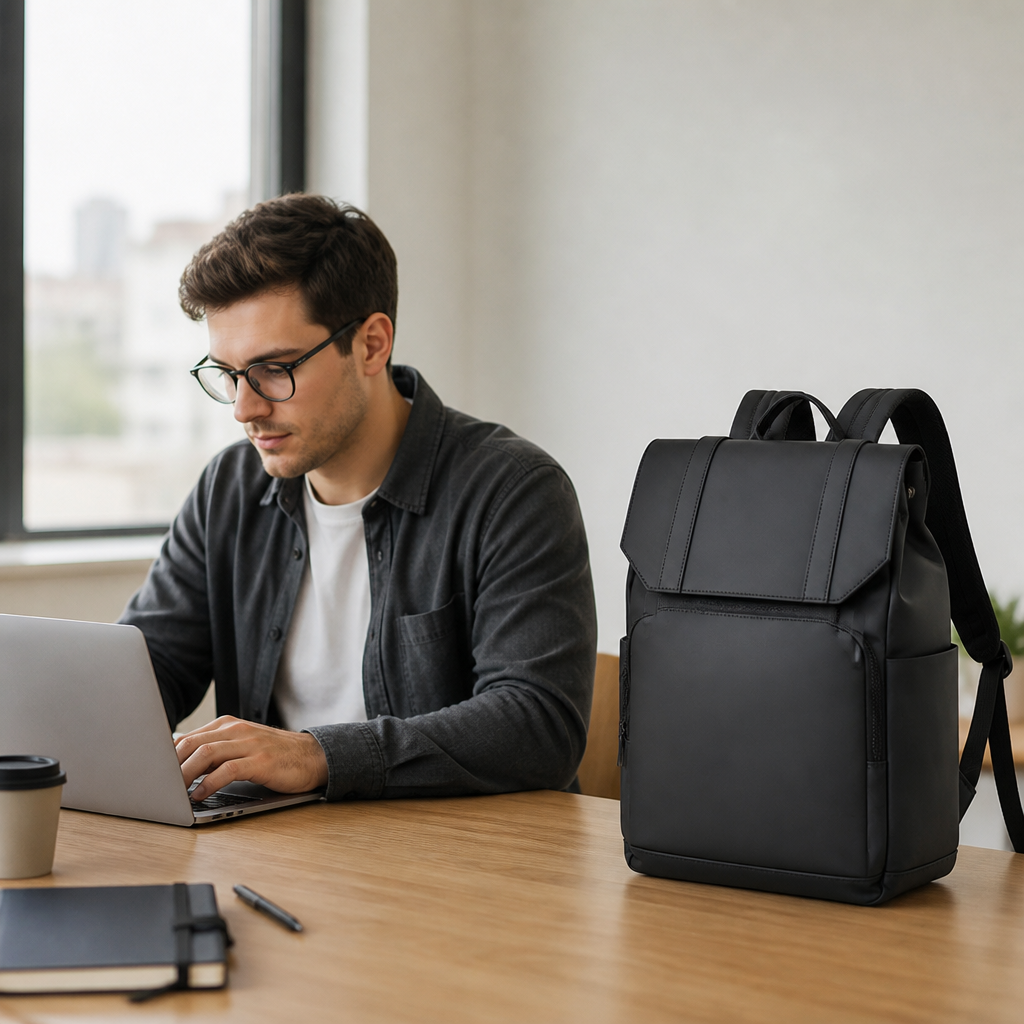 Waterproof Ergonomic Laptop Backpack (Fits 15-Inch Laptop)