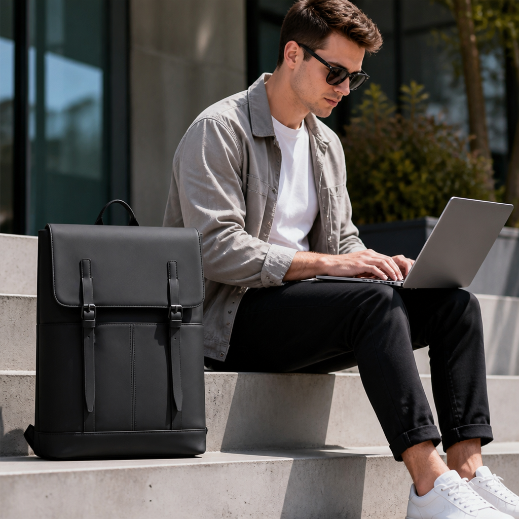Waterproof High-Capacity Ergonomic Laptop Backpack