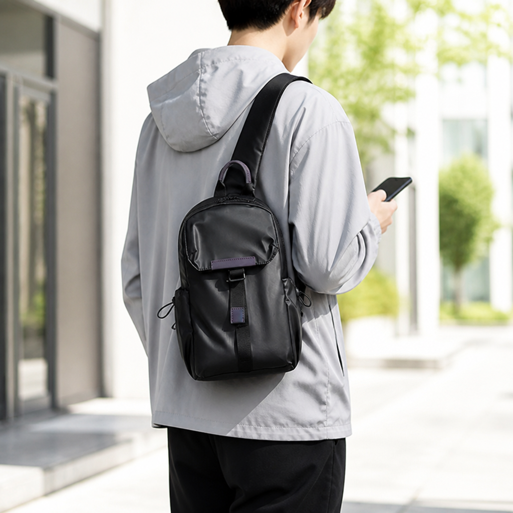 Waterproof Lightweight Sling Bag (Adjustable Strap)