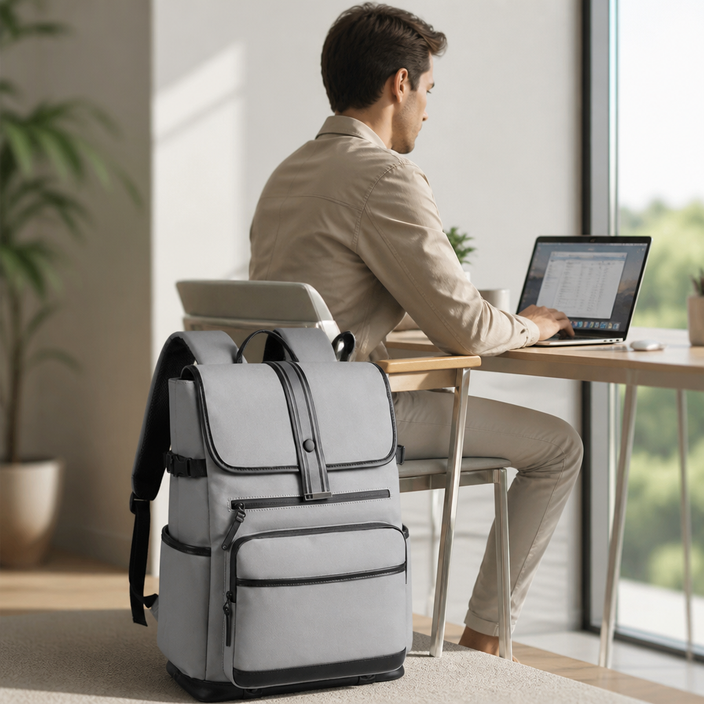 Waterproof Multi-Compartment Ergonomic Travel Backpack