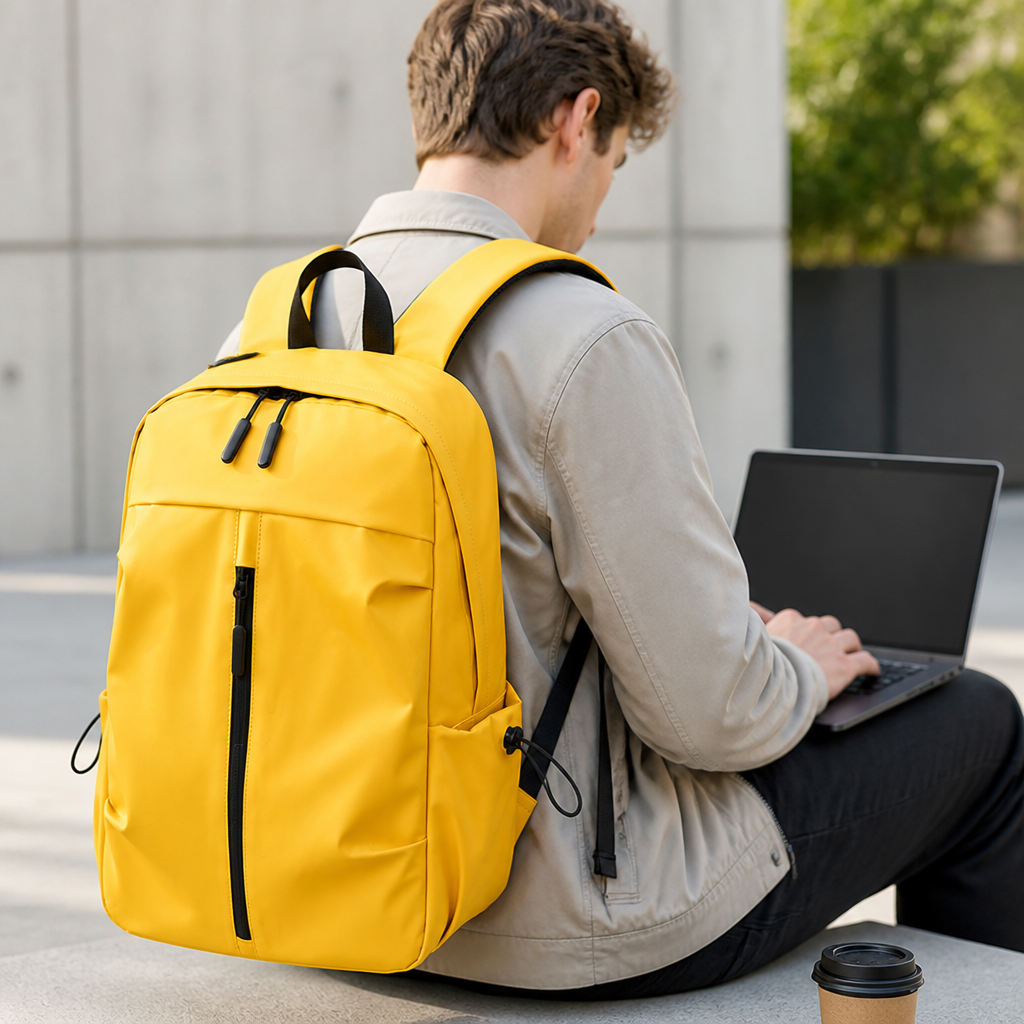Waterproof Multi-Compartment Laptop Backpack