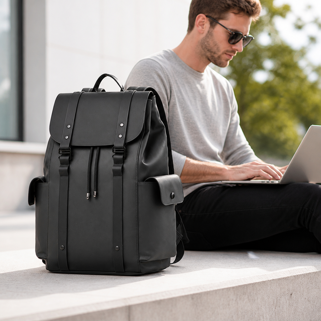 Waterproof Multi-Compartment Rucksack (Padded Straps)