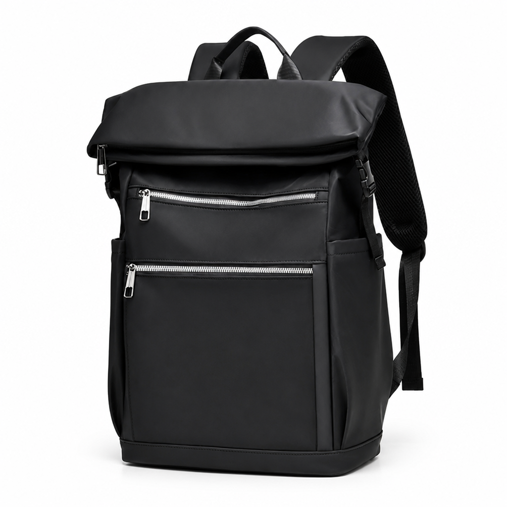 Waterproof Roll-Top Backpack (Ergonomic Straps)