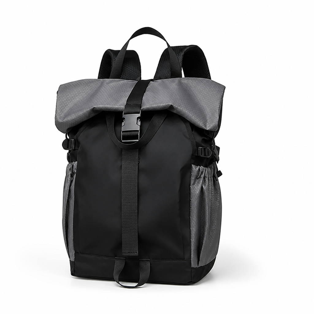 Waterproof Roll-Top Backpack (Padded Laptop Sleeve)