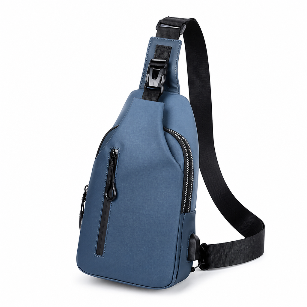 Waterproof USB-Charging Multi-Compartment Explorer Bag