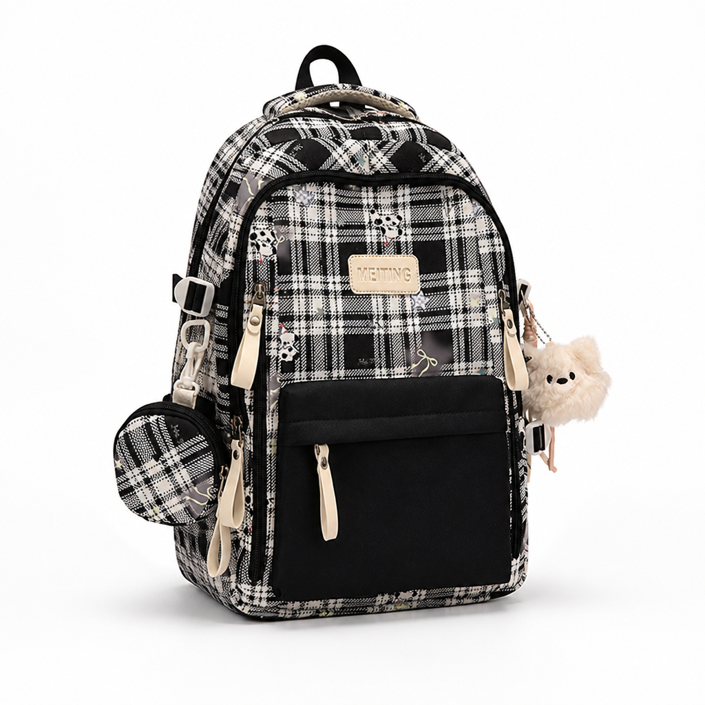 Weather-Resistant Laptop-Friendly School Backpack