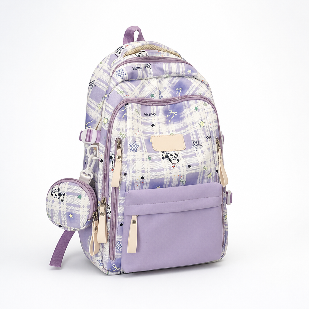 Weather-Resistant Laptop-Friendly School Backpack