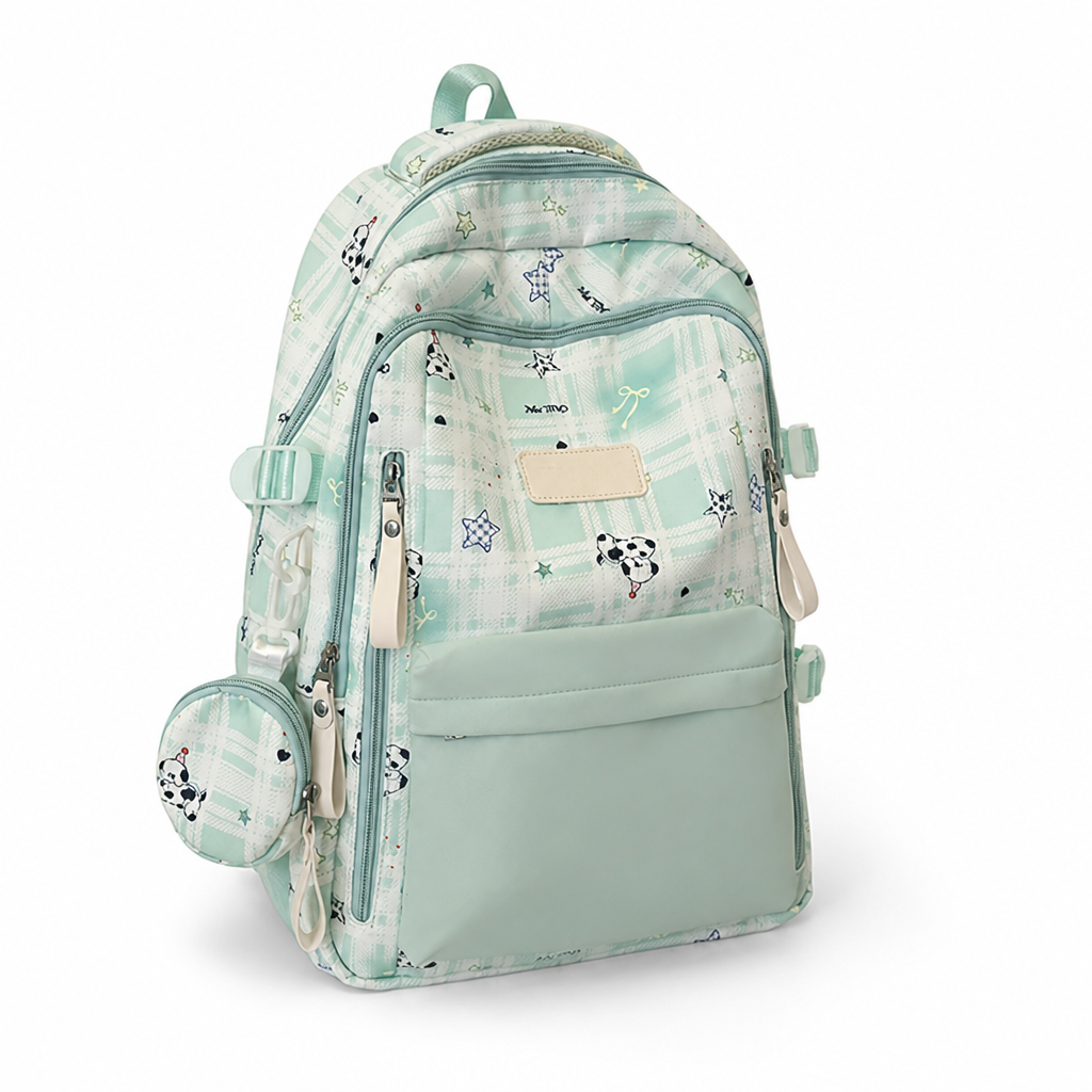 Weather-Resistant Laptop-Friendly School Backpack