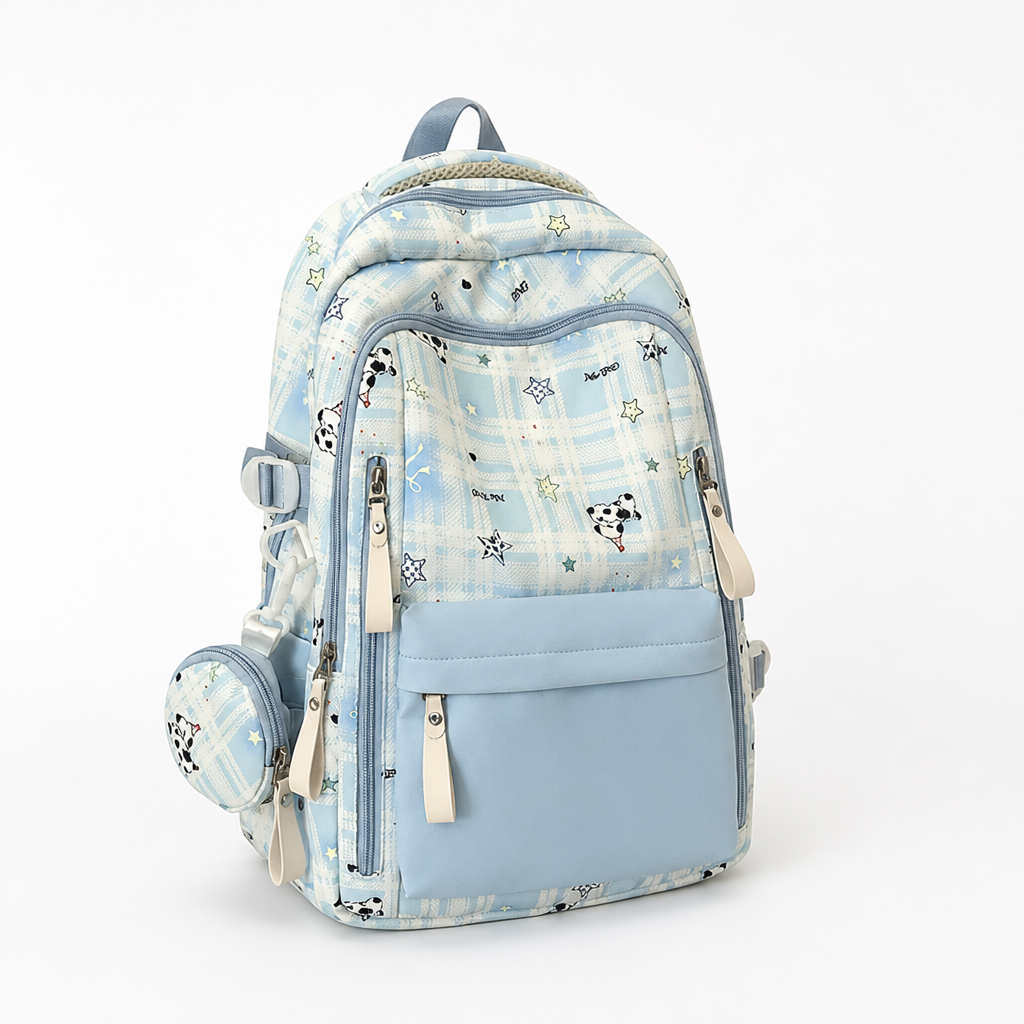 Weather-Resistant Laptop-Friendly School Backpack