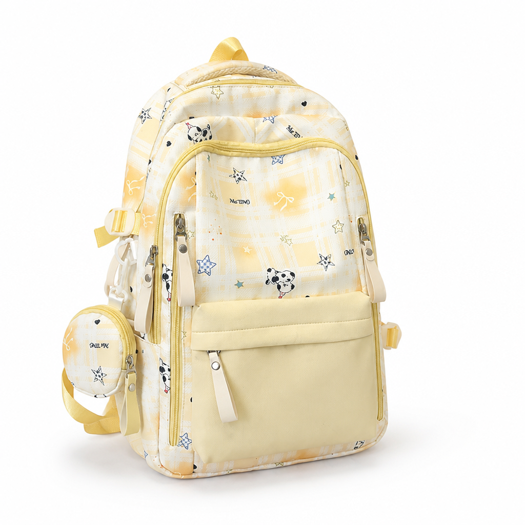 Weather-Resistant Laptop-Friendly School Backpack