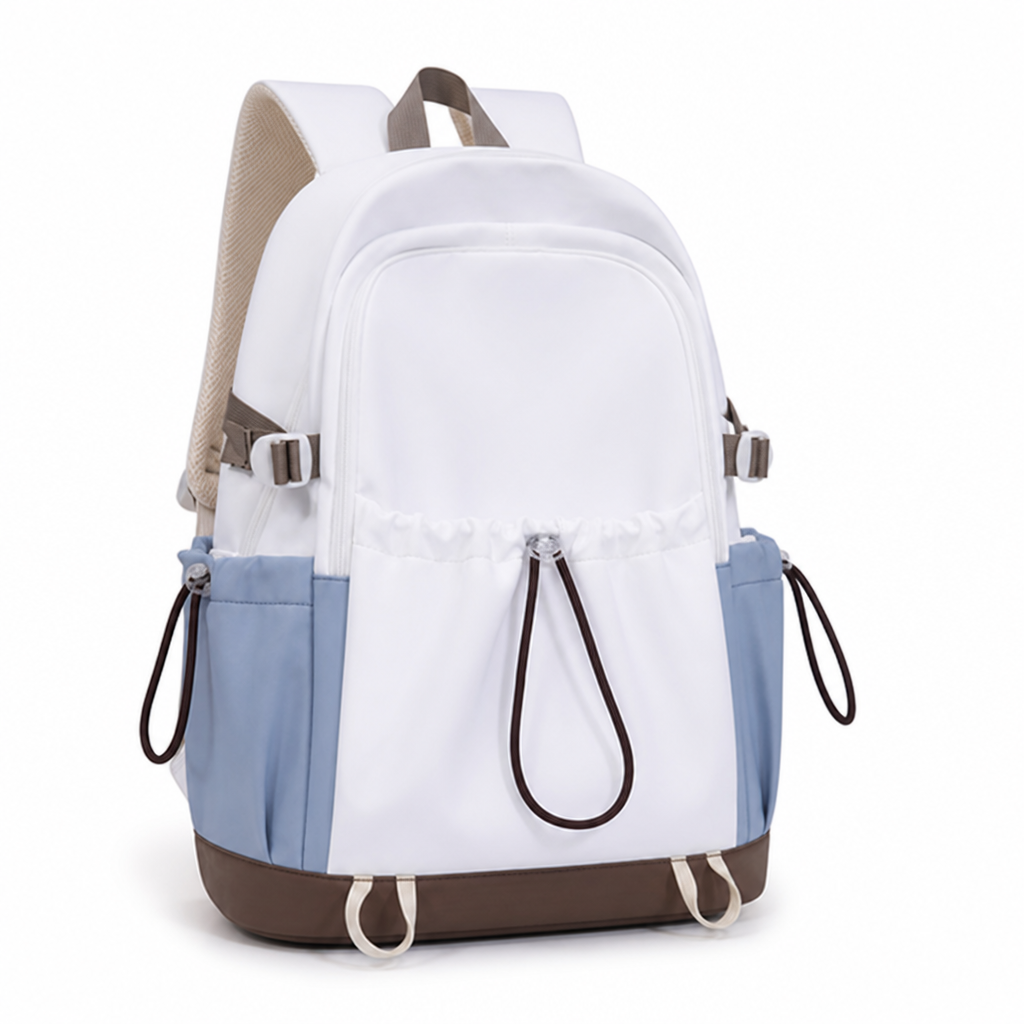 Weather-Resistant Laptop & Multi-Compartment Backpack (Padded Mesh Back)