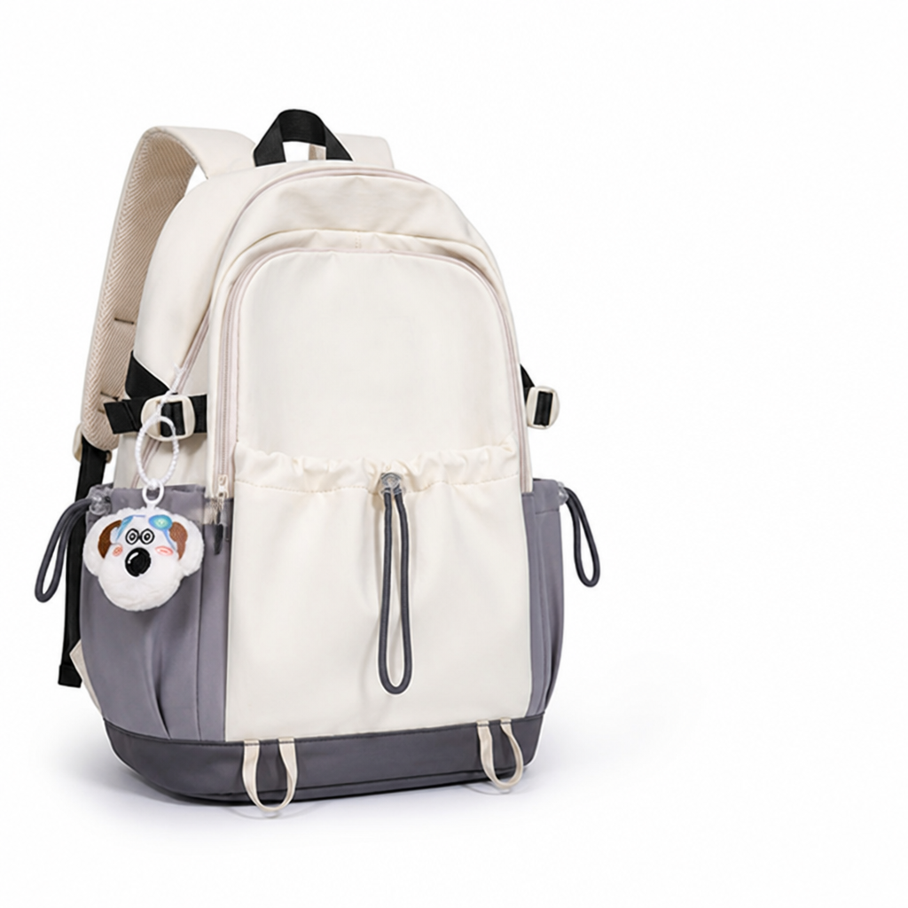 Weather-Resistant Laptop & Multi-Compartment Backpack (Padded Mesh Back)