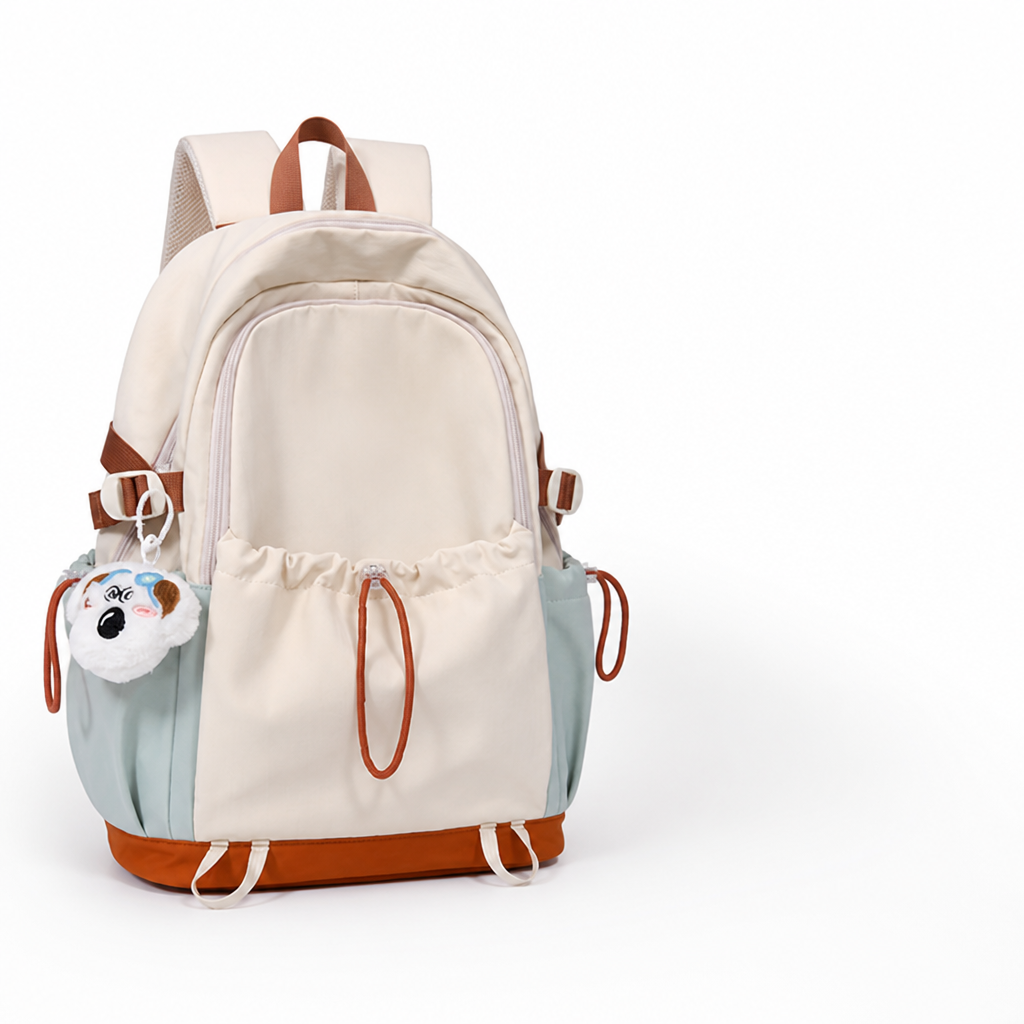 Weather-Resistant Laptop & Multi-Compartment Backpack (Padded Mesh Back)