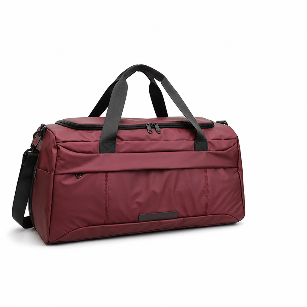 Weather-Resistant Multi-Compartment Duffle Bag