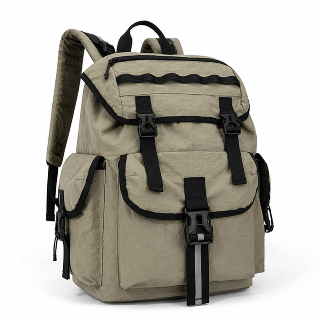 Weather-Resistant Multi-Pocket Backpack (Padded Straps)