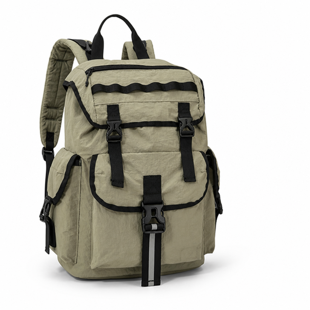 Weather-Resistant Multi-Pocket Backpack (Padded Straps)