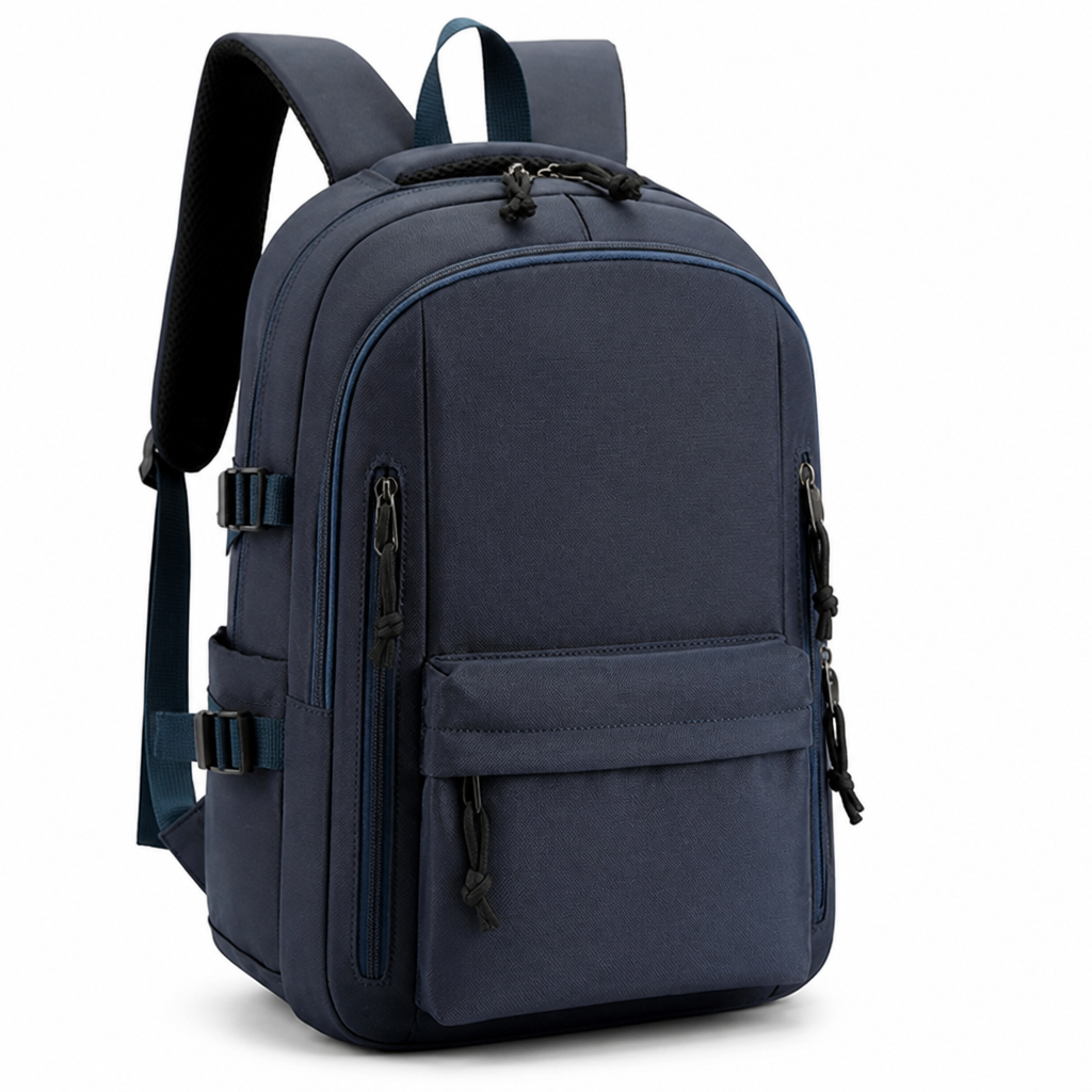Weather-Resistant Padded Laptop Travel Backpack (Fits 17-Inch)