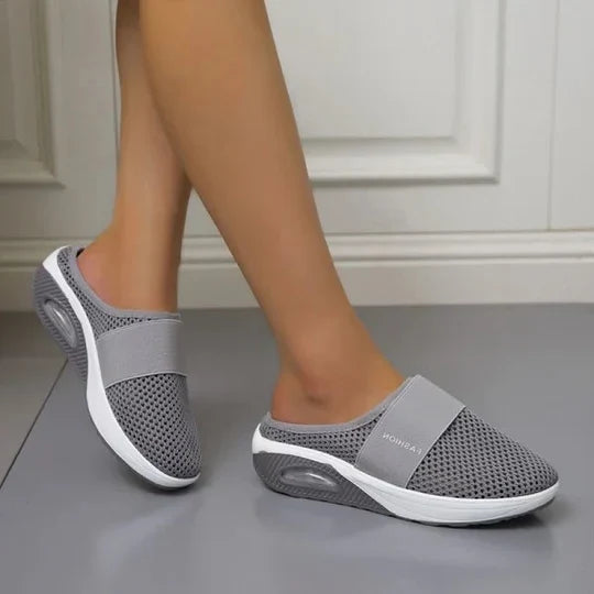 Wedge Sandals Orthopedic Arch Support Breathable Mesh & Non-Slip Sole