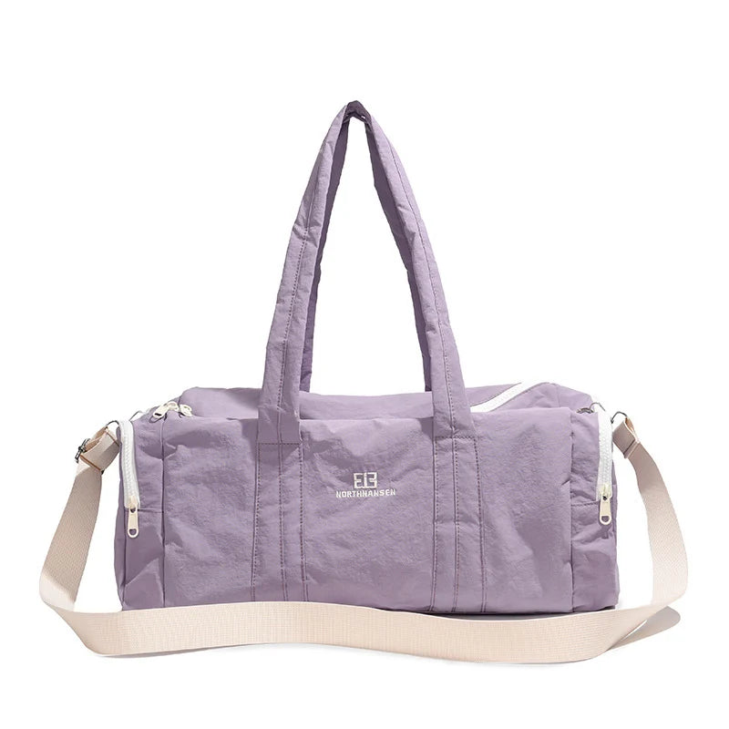 Weekender Bag Lightweight Water-Resistant Multiple Pockets