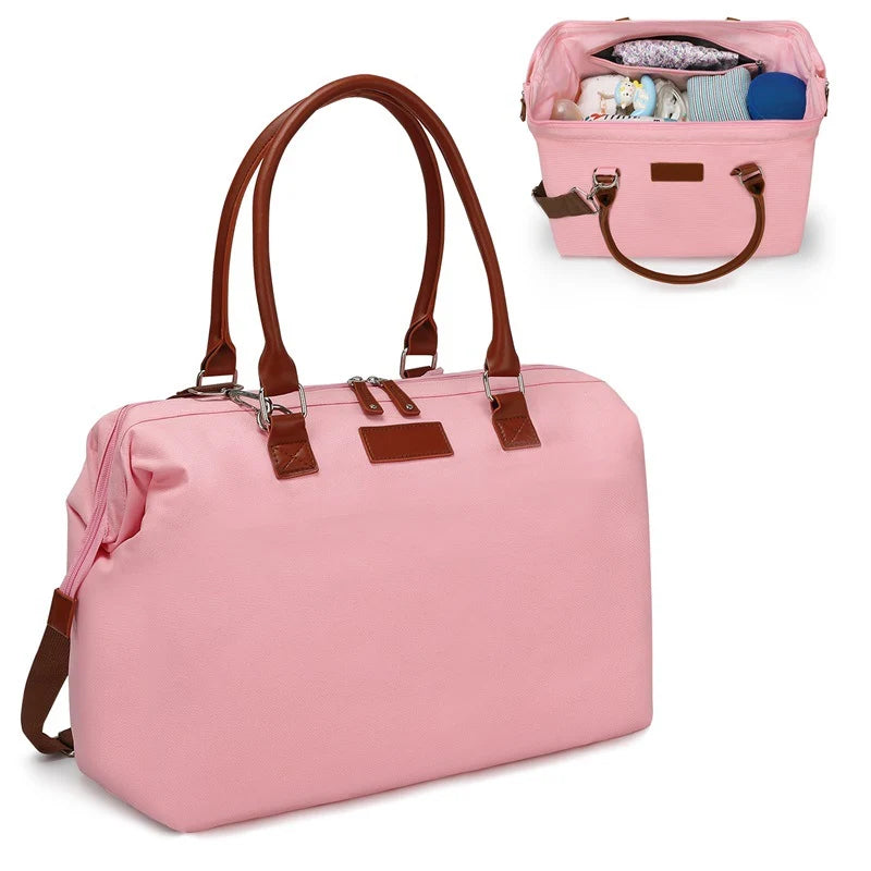 Weekender Bag Set Large Capacity Water-Resistant With 2 Organizers