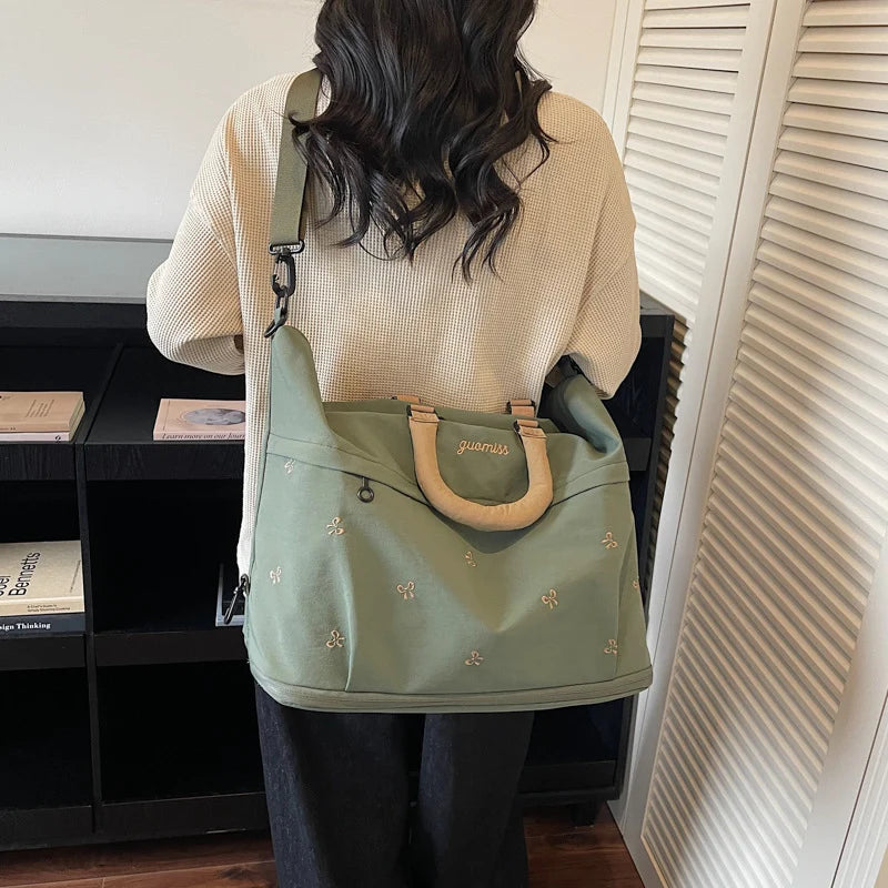 Weekender Bag Water-Resistant Shoe & Wet Pocket