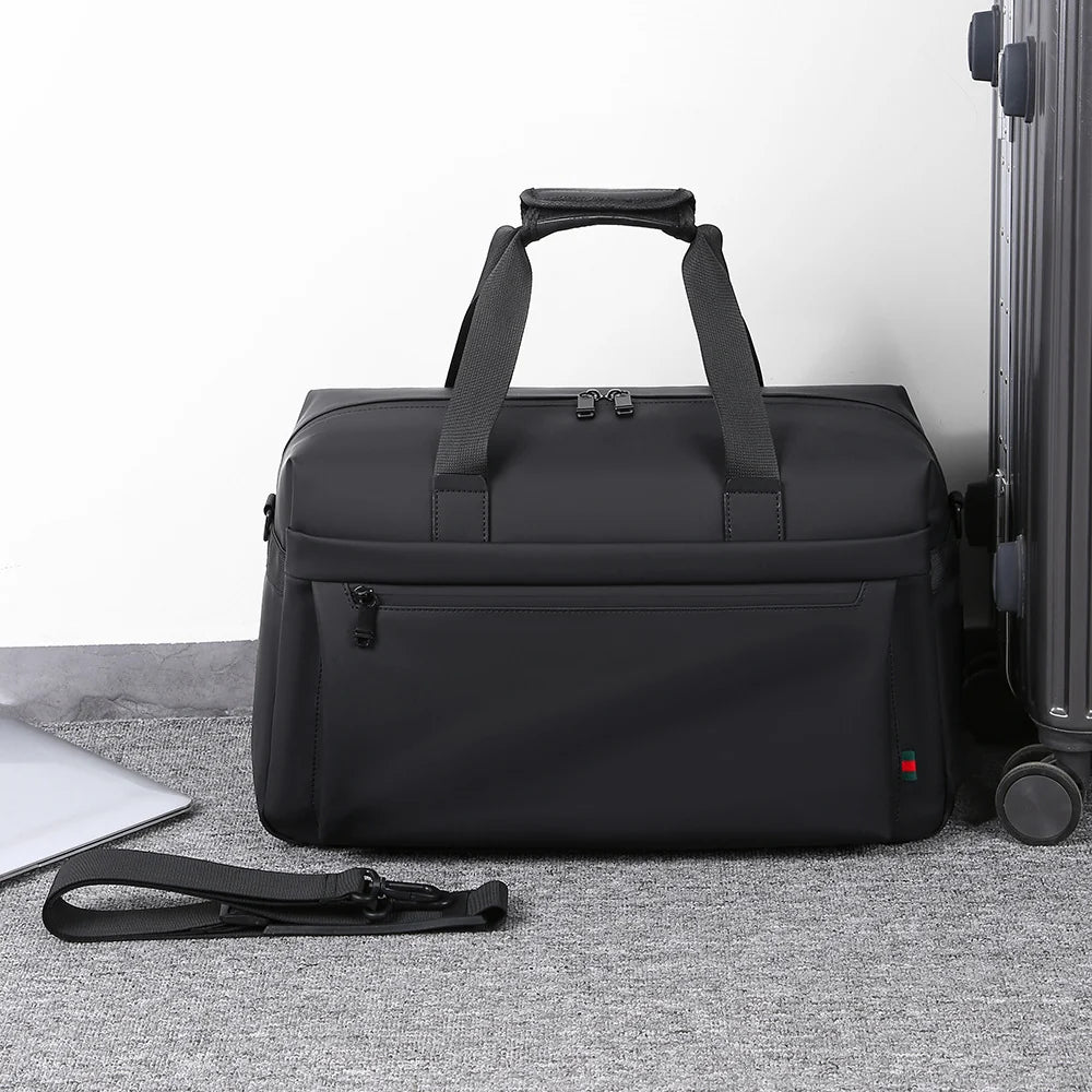 Weekender Bag Weather-Resistant Multiple Pockets Adjustable Strap