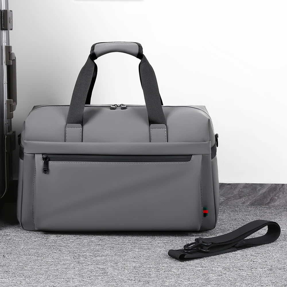 Weekender Bag Weather-Resistant Multiple Pockets Adjustable Strap