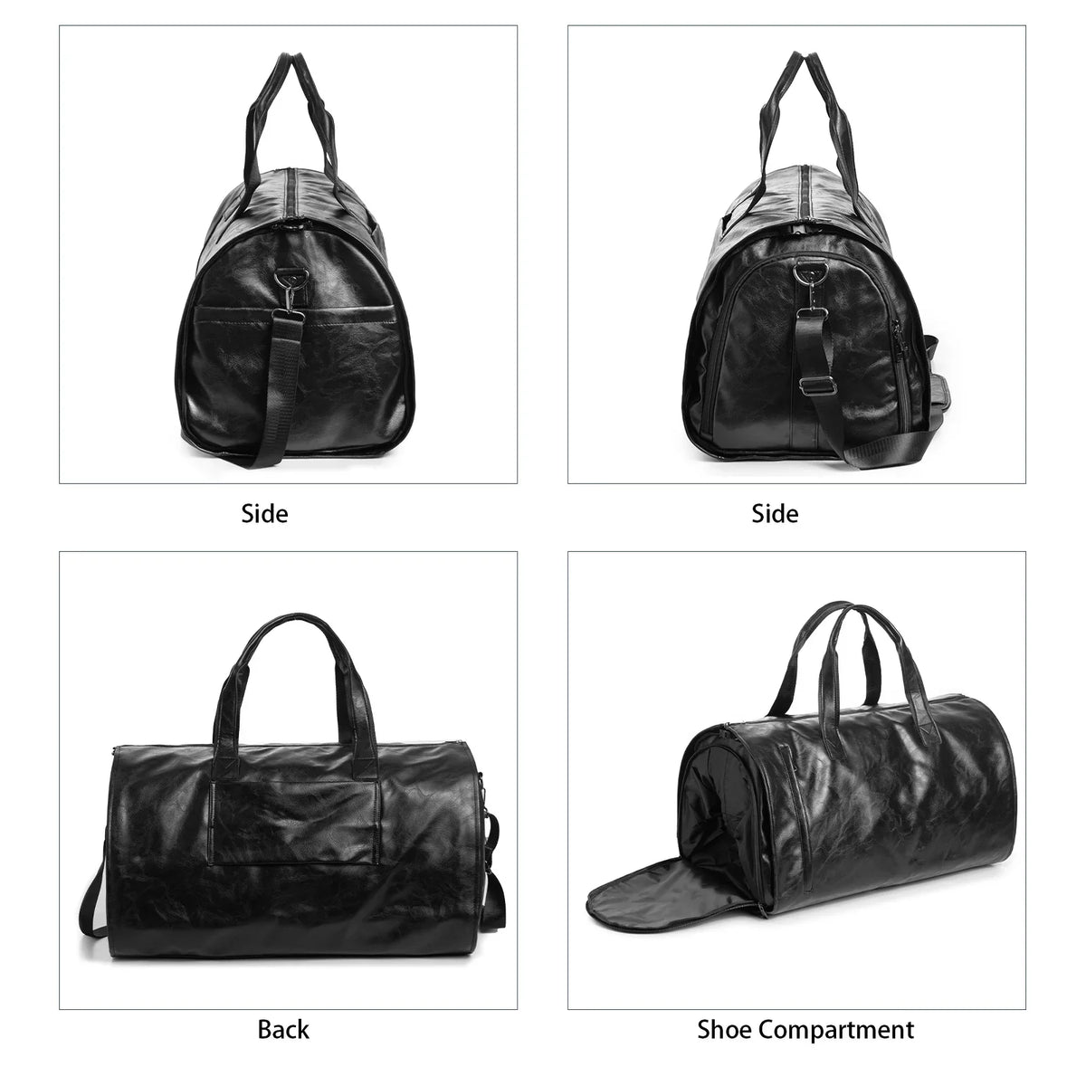 Weekender Duffel Bag Large Capacity & Weather-Resistant Fabric