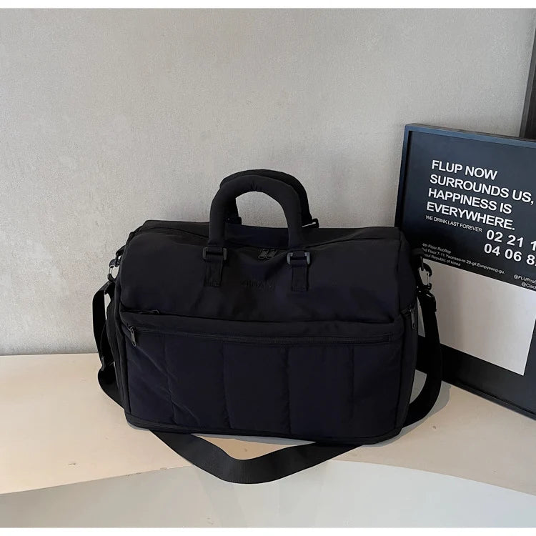 Weekender Duffle Bag Spacious Multi-Pocket Durable Fabric