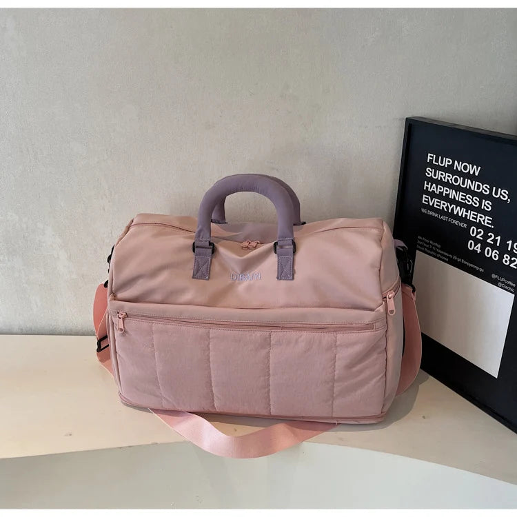 Weekender Duffle Bag Spacious Multi-Pocket Durable Fabric