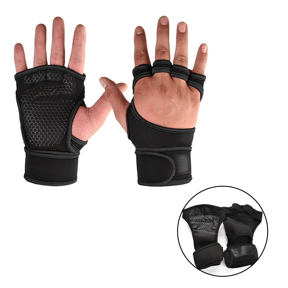 Weightlifting Gloves Power-Grip Breathable & Lightweight
