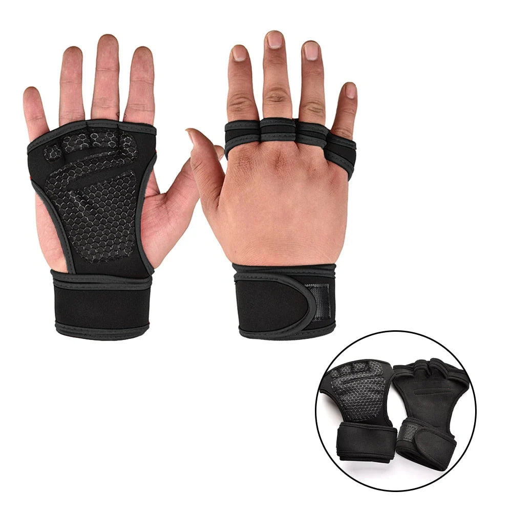 Weightlifting Gloves Power-Grip Breathable & Lightweight