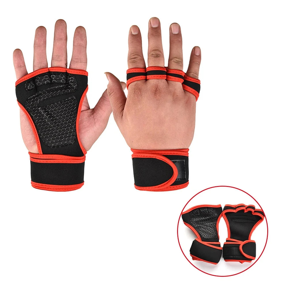 Weightlifting Gloves Power-Grip Breathable & Lightweight