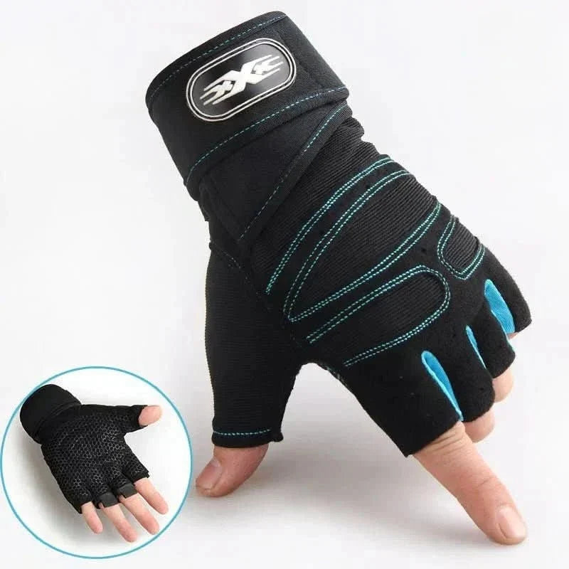 Weightlifting Gloves Wrist Wrap & Padded Palm Breathable Fabric