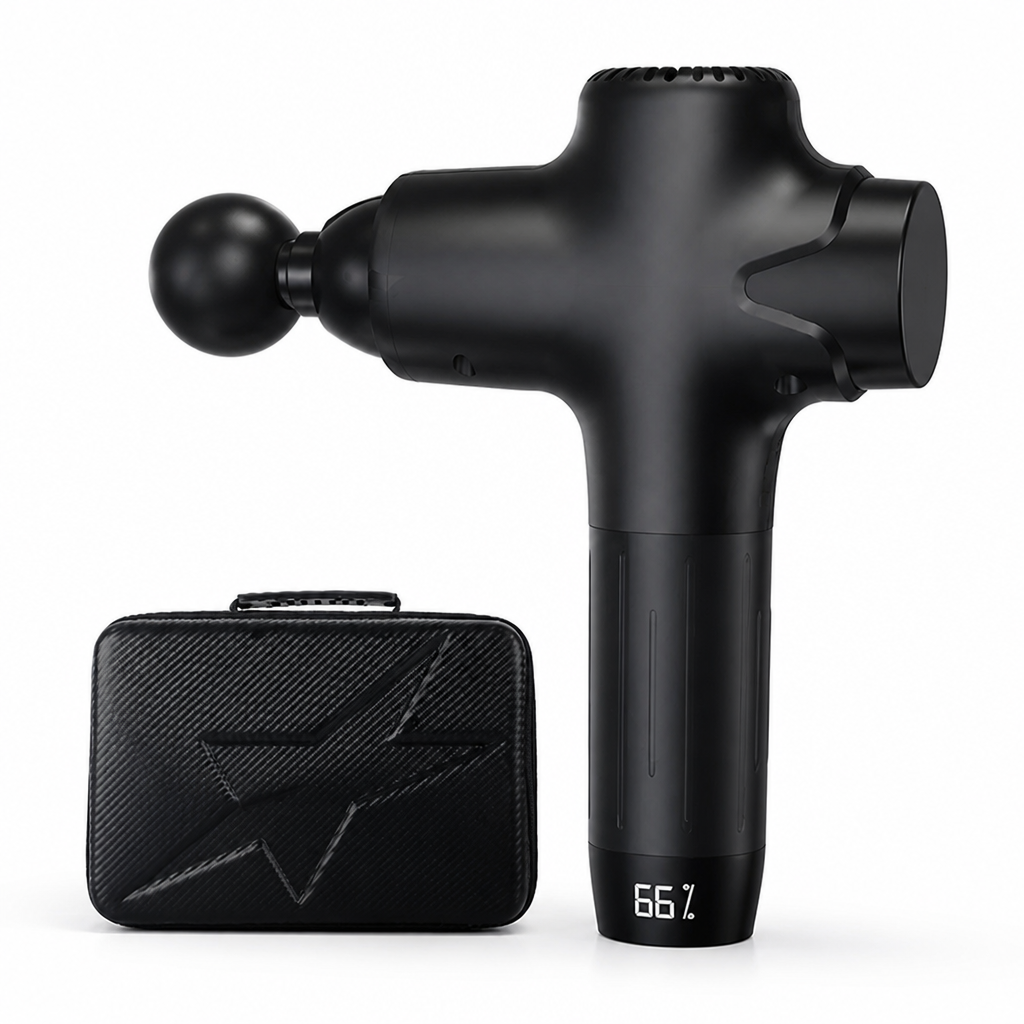 Whisper-Quiet Cordless Massage Gun (30 Speeds)