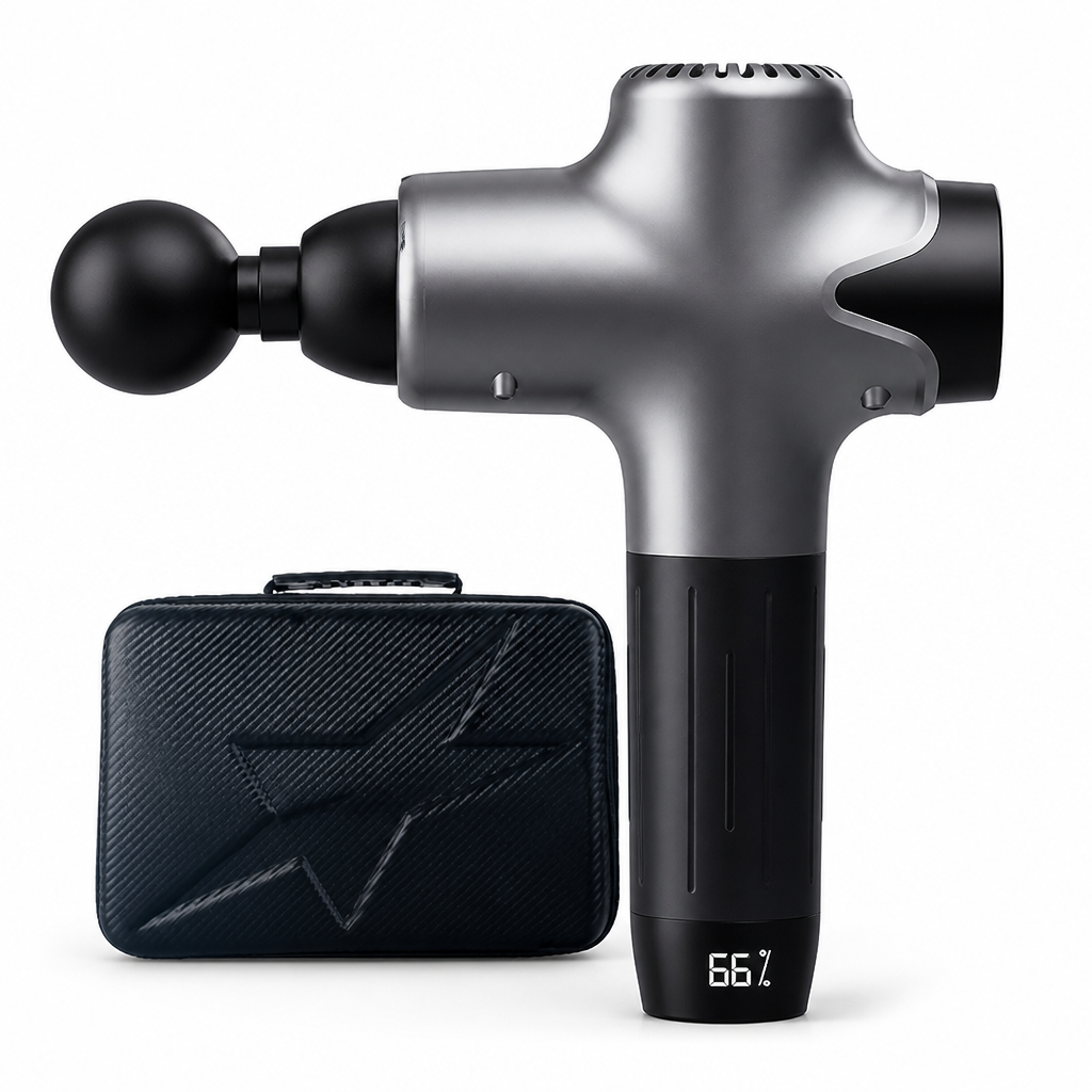 Whisper-Quiet Cordless Massage Gun (30 Speeds)