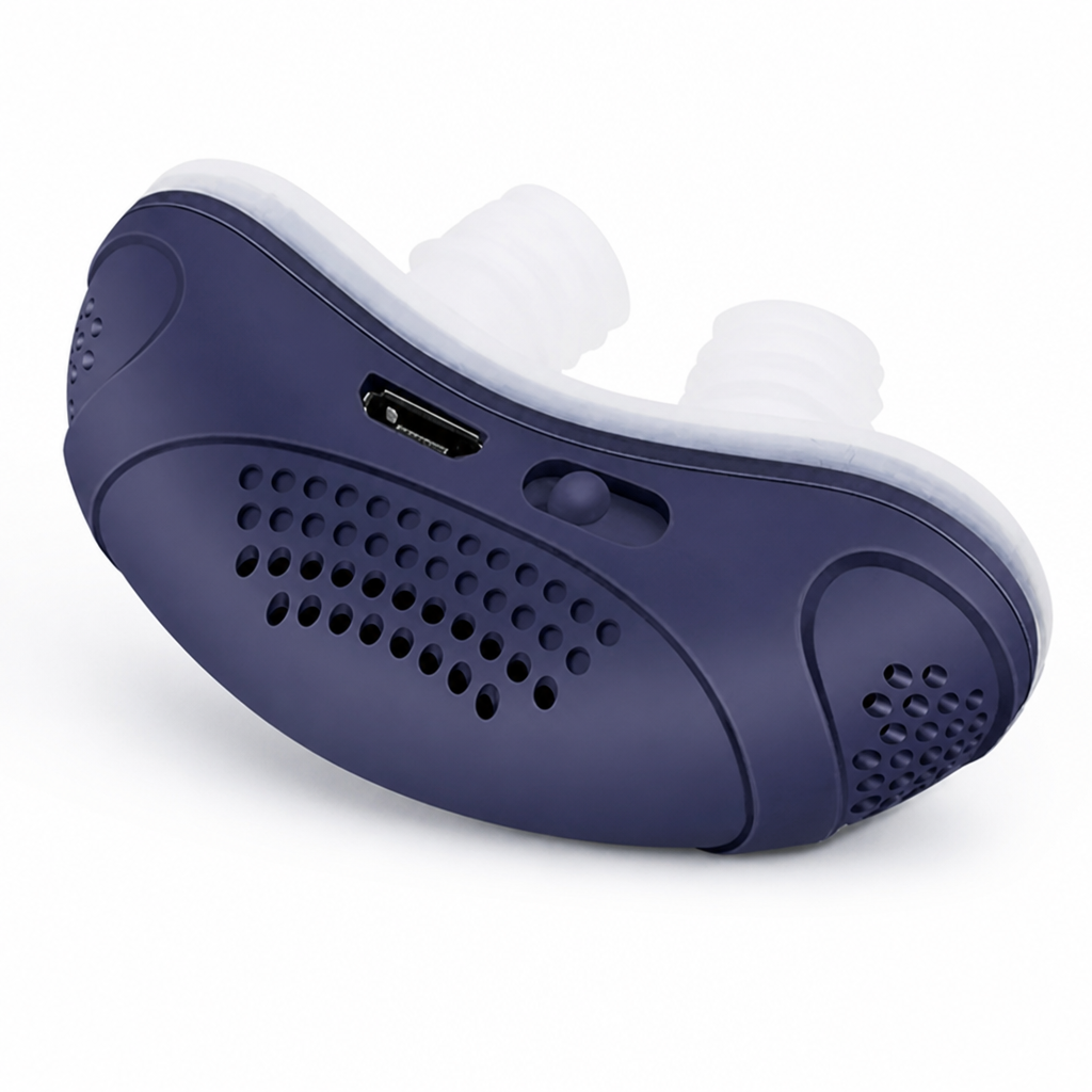 Whisper-Quiet Medical-Grade Silicone Maskless Micro CPAP