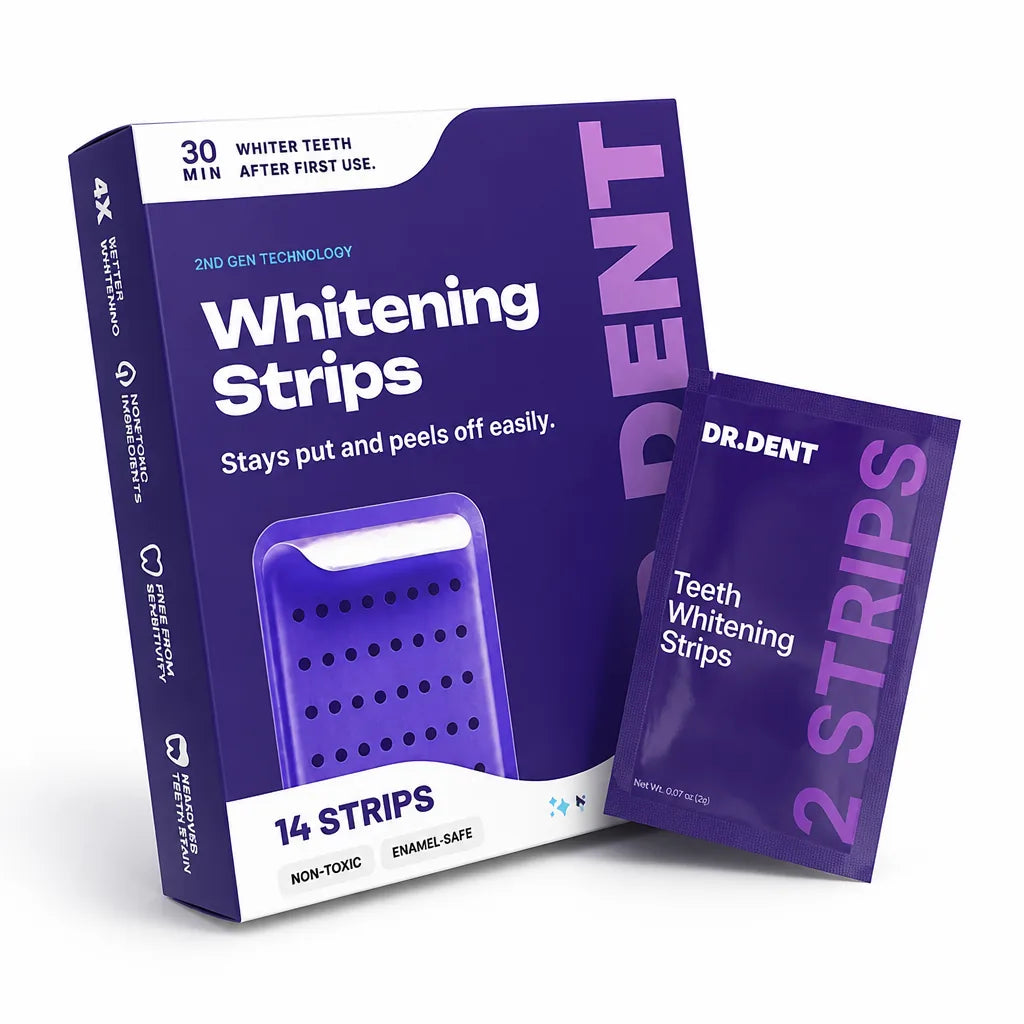Whitening Strips Purple Tone-Neutralizing 30-Min Treatment