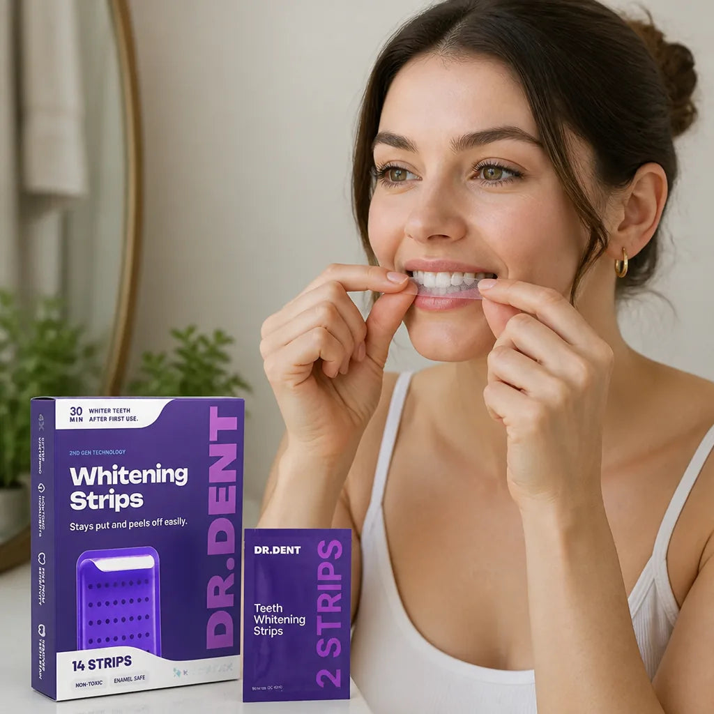 Whitening Strips Purple Tone-Neutralizing 30-Min Treatment